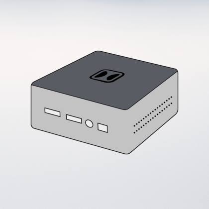 External USB module with 8 inputs and 4 outputs NC / NO