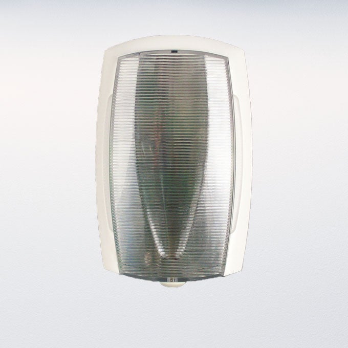 Utomhussiren & Blixtljus INTRA - Vit