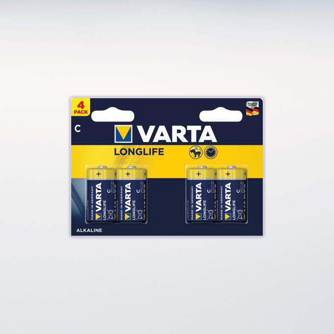 Batteri LR14/C - 4 pack