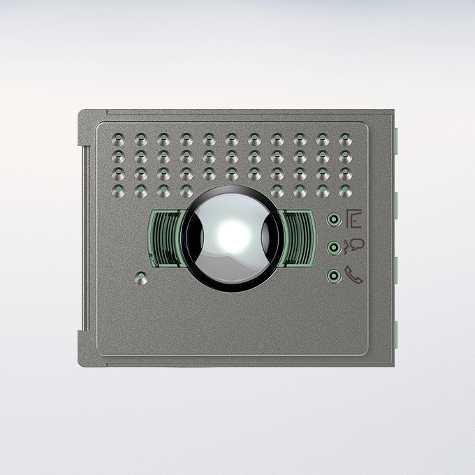 Video/Audio modul front metall